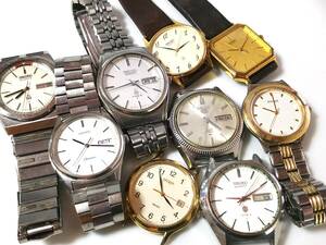 【X5-3】SEIKO セイコー【TYPEⅡ/ALARM/5DX/Chronos/Chariot/SPIRIT他】腕時計/ジャンク品/部品取り/まとめて 