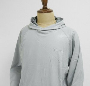 未使用 Columbia コロンビア ◆ Terminal Deflector Ice Hoodie グレー Mサイズ フーディー FM7437 *冷却 吸湿速乾 日差対策 A78◆G041