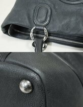 CHANEL シャネル ◆ CC レザー トートバッグ 黒 ジップフラップ A4サイズ収納可 ビジネス 鞄 ◆G044_画像8