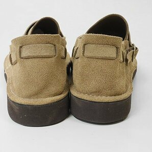 【未使用】オーロラシューズ サイズ8.5D Middle English_Natural Rough Out ベージュ スエード USA製 AURORA SHOES CO. /K-3の画像5