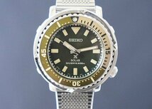 【1円～】 SEIKO PROSPEX ◆ ダイバースキューバ Ref.STBQ005 V131-0AM0 腕時計 ソーラー 稼働品 セイコー プロスペックス ◆KC-1_画像2