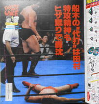 週刊プロレス　緊急増刊号　北都激震　平成元年11月20日No.346　ベースボール・マガジン　q_画像3