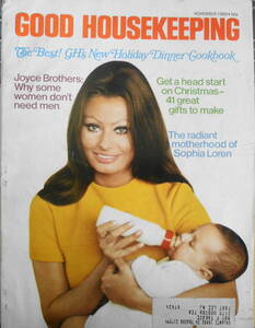 洋書雑誌　グッド・ハウスキーピング/GOOD HOUSEKEEPING　1969年11月Vol.169　d