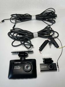 COMTEC ドライブレコーダー ZDR-015前後カメラ 16GB SDカード付 コムテック ZDR-015フロント+リアカメラ SDカード付き