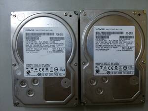 ♪♪　①　HITACHI ３．５インチ　SATA　2TB　　2個♪♪