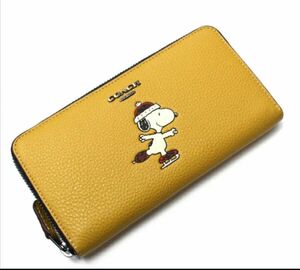 COACH ☆ピーナッツ SNOOPYコラボ長財布☆