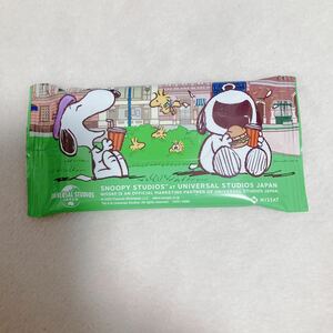 スヌーピーSNOOPY ウェットティッシュ　アンコール除菌タイプ:未開封:ニッセイノベルティ:送料120円