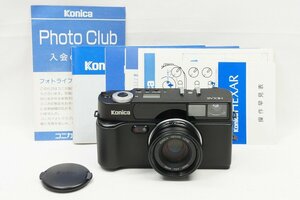 【適格請求書発行】ジャンク品 Konica コニカ HEXAR AF レンジファインダー 35mmコンパクトフィルムカメラ【アルプスカメラ】240324f