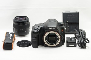 【適格請求書発行】SONY ソニー α65 ボディ + DT 18-55mm レンズキット SLT-A65VL デジタル一眼レフカメラ【アルプスカメラ】240324v