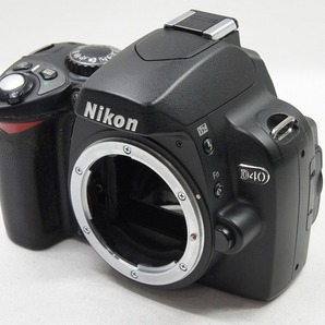 【適格請求書発行】良品 Nikon ニコン D40 ボディ デジタル一眼レフカメラ 元箱付【アルプスカメラ】240401kの画像2