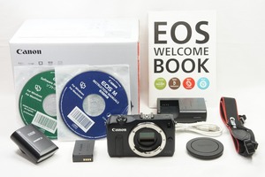 【適格請求書発行】良品 Canon キヤノン EOS M ボディ ミラーレス一眼カメラ スピードライト 90EX 元箱付【アルプスカメラ】240329f