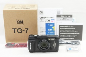 [.. bill issue ] new goods class OM SYSTEMo- M system Tough TG-7 OLYMPUS compact digital camera original box attaching [ Alps camera ]240401s