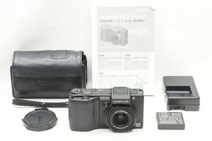 【適格請求書発行】RICOH リコー Caplio GX100 コンパクトデジタルカメラ ケース付【アルプスカメラ】240225l