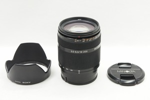 【適格請求書発行】SONY ソニー DT 18-200mm F3.5-6.3 SAL18200 MINOLTA ミノルタ αマウント ズームレンズ【アルプスカメラ】240317l