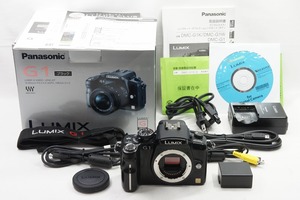 【適格請求書発行】Panasonic パナソニック LUMIX DMC-G1 ボディ ミラーレス一眼カメラ ブラック【アルプスカメラ】240410n