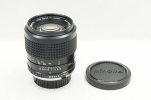 【適格請求書発行】訳あり品 MINOLTA ミノルタ MC TELE ROKKOR 100mm F2.5 SRマウント MF【アルプスカメラ】240320b