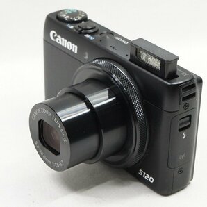 【適格請求書発行】Canon キヤノン PowerShot S120 コンパクトデジタルカメラ ブラック【アルプスカメラ】240401eの画像2