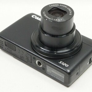 【適格請求書発行】Canon キヤノン PowerShot S120 コンパクトデジタルカメラ ブラック【アルプスカメラ】240401eの画像4