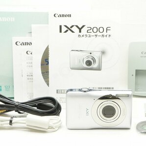 【適格請求書発行】Canon キヤノン IXY 200F コンパクトデジタルカメラ シルバー 元箱付【アルプスカメラ】240121oの画像1