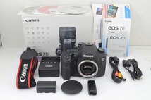 【適格請求書発行】美品 Canon キヤノン EOS 7D ボディ デジタル一眼レフ 元箱付【アルプスカメラ】240403k_画像1
