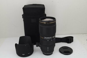 【適格請求書発行】ジャンク品 SIGMA AF APO 70-200mm F2.8 II EX DG MACRO HSM PENTAX Kマウント ケース付【アルプスカメラ】240414a