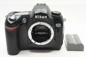 【アルプスカメラ】Nikon ニコン D70 ボディ デジタル一眼レフカメラ 221001y