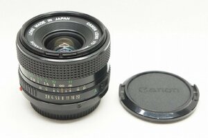 【アルプスカメラ】訳あり品 Canon キヤノン NEW FD 28mm F2.8 単焦点レンズ 230408m
