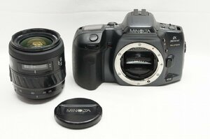 【アルプスカメラ】ジャンク品 MINOLTA ミノルタ α303si SUPER + AF 28-80mm F4-5.6 フィルム一眼レフカメラ 230416aa