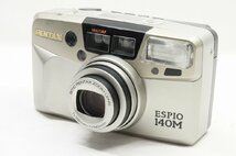 【適格請求書発行】訳あり品 PENTAX ペンタックス ESPIO 140M 35mmコンパクトフィルムカメラ【アルプスカメラ】231213b_画像2