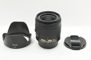 【適格請求書発行】美品 Nikon ニコン AF-P DX NIKKOR 18-55mm F3.5-5.6G VR APS-C ズームレンズ【アルプスカメラ】240419l