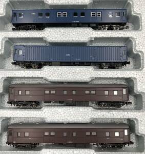 Nゲージ　鉄道模型　メーカーMIX（KATO+TOMIX） 4両セット　コレクション　LC3096-4