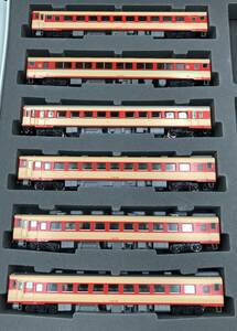 Nゲージ　鉄道模型　メーカーMIX（KATO+メーカー不明） 客車　6両セット　コレクション　LC2837-8