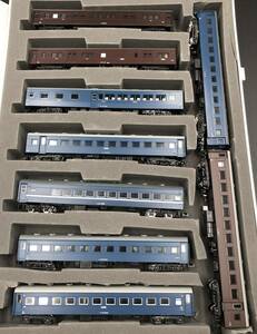 Nゲージ　鉄道模型　メーカーMIX（KATO+メーカー不明） 客車　９両セット　コレクション　LC2837-3