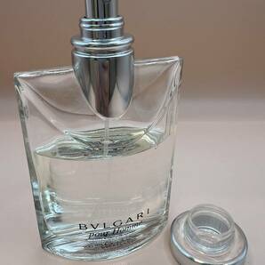 ☆香水☆BVLGARI ブルガリ プールオム オードトワレ 2本セット 100ml（残量約7割） 50ml（残量約5割） フレグランス L3362の画像3