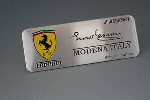 フェラーリ　　MODENA　ITALY　3Dエンブレム　Ferrari　①