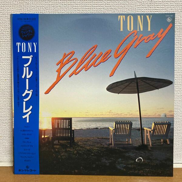 トニー TONY BLUE GRAY ブルーグレイ レコード