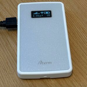 モバイルルータ　Aterm MP02LNメタリックシルバー