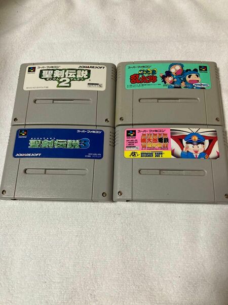 スーパーファミコンソフト 4本セット