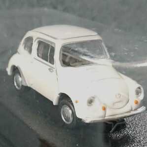 1/64 スバル 360 デラックス K111 1967 クリーム/ホワイト 絶版名車コレクション4 コナミの画像3