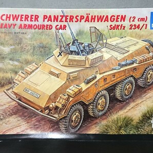 1/35 イタレリ 3種セット ドイツ 8輪重装甲偵察車 Sd.Kfz.234/1 ソビエト 軽戦車 T-26 ドイツ 重国防軍牽引車 (sWS)の画像2