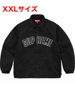 XXLサイズ Supreme Arc Denim Coaches Jacket BLACK 未使用品 シュプリーム 24SS 国内正規品 送料無料 希少サイズ