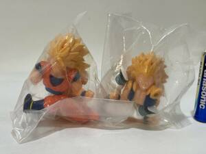 HG ドラゴンボールZ 1 超サイヤ人3 孫悟空 超サイヤ人3 ゴテンクス 2種セット ガシャポン Gashapon Goku Gotenks set 鳥山明 1995年 最初期