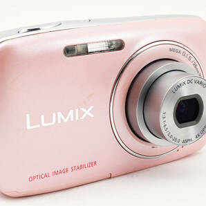 ☆実用美品☆パナソニック Panasonic LUMIX DMC-S1 ピンク コンパクトデジタルカメラ コンデジ#438の画像3