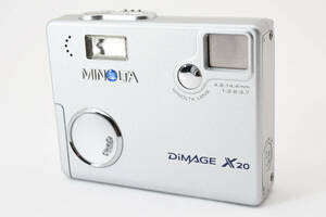 ★美品★MINOLTA ミノルタ DiMAGE X20 コンパクトデジタルカメラ#e0509