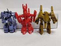 食玩 ミニプラ ガンプラ 当時物 ガンダム プラモデル 元祖 フィギュア 美品 セット 森永チョコスナック 機動戦士ガンダム 1/300 MSV_画像10