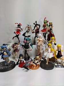 美少女フィギュア プライズ品 デート・ア・バレット Ｃｏｒｅｆｕｌ 時崎狂三 バニー 忍野忍 偽物語 化物語 フィギュア セット 美品