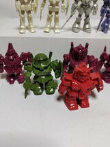 食玩 ミニプラ ガンプラ 当時物 SDガンダム プラモデル 元祖 フィギュア 美品 セット 森永チョコスナック 機動戦士ガンダム 1/300 _画像4