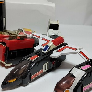 ジェットマン グレートイカロス ジェットガルーダ スーパー戦隊 美品 DX 戦隊 ロボ 当時物 おもちゃ セット 勇者 transformers 超合金の画像8