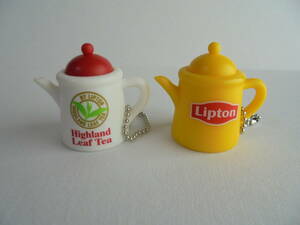 レア　Lipton リプトン　ミニチュア　コレクション　ティーポット　2種セット　未使用　保管品　