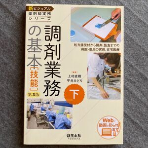 新ビジュアル薬剤師実務シリーズ　下 （調剤業務の基本〈技能〉上村直樹／編集　平井みどり／編集